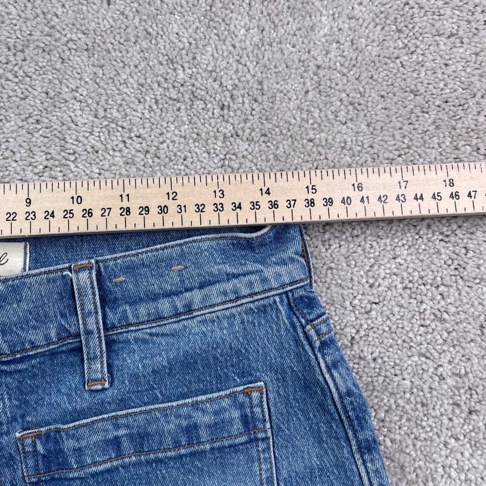 Madewell Jeans Womens 29 Blue Perfect Vintage Wide Leg Patch Pockets Denim - Picture 5 of 13